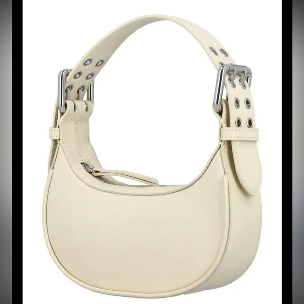 BY FAR Soho Bag in Cream